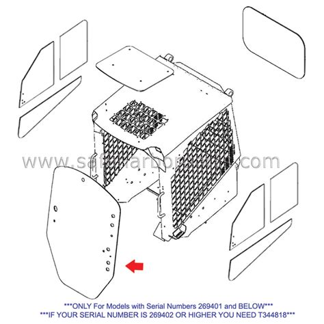 wholesale window for john deere skid steer|T312628 John Deere Skidsteer Windshield .